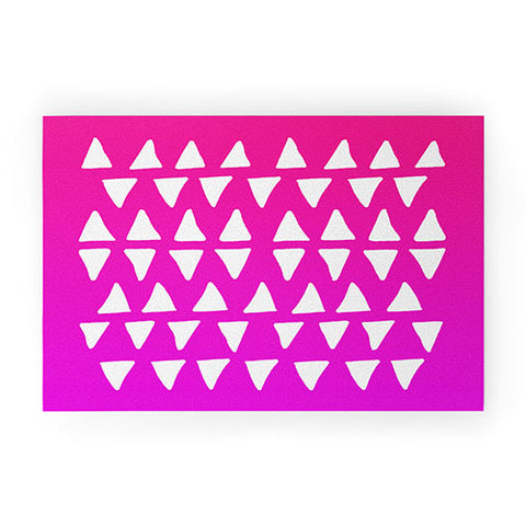 Leah Flores Strawberry Dreams Welcome Mat