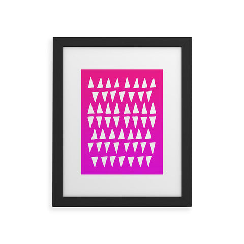 Leah Flores Strawberry Dreams Framed Art Print