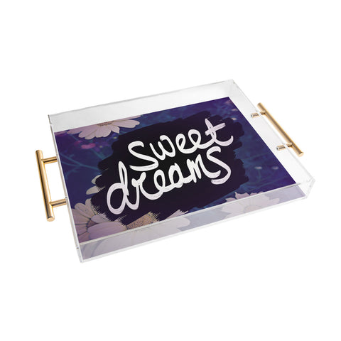 Leah Flores Sweet Dreams 1 Acrylic Tray