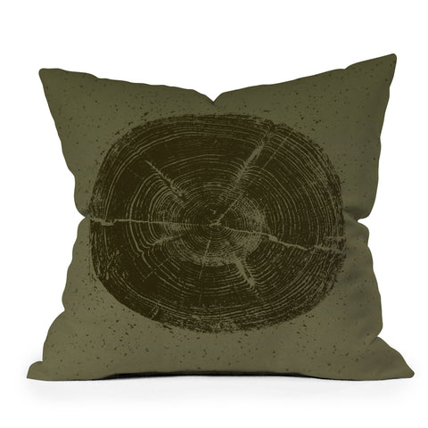 Leah Flores Timber Outdoor Throw Pillow