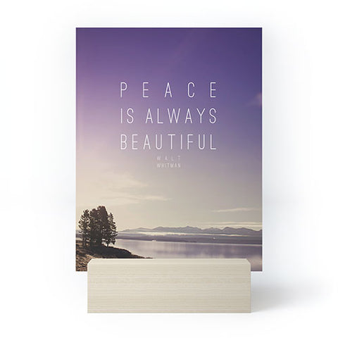 Leah Flores Whitman Peace Mini Art Print
