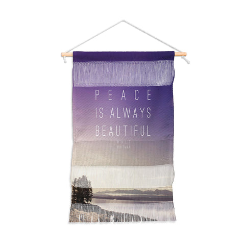 Leah Flores Whitman Peace Wall Hanging Portrait