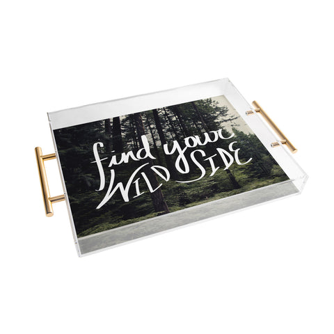 Leah Flores Wild Side Acrylic Tray