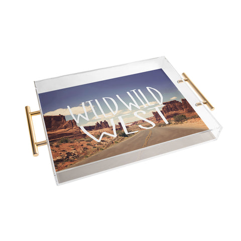 Leah Flores Wild Wild West Acrylic Tray
