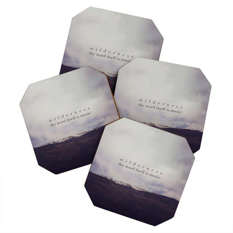 Leah Flores Wilderness Music Coaster Set