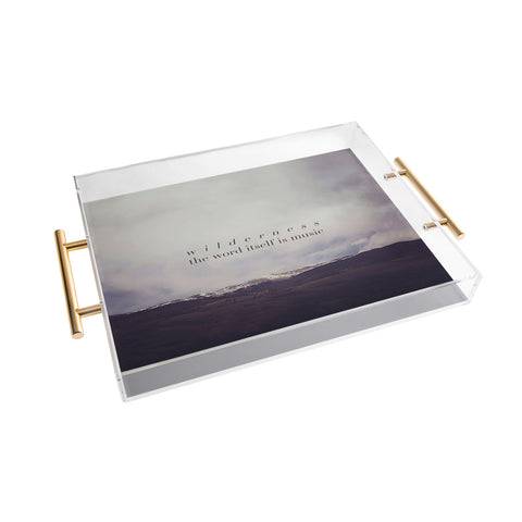 Leah Flores Wilderness Music Acrylic Tray