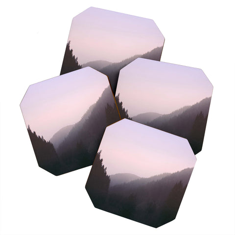 Leah Flores Wilderness x Pink Coaster Set