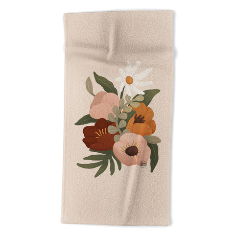 Lebrii Gloria Floral Beach Towel