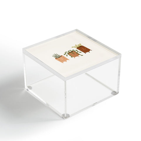 Lebrii Little Face Vases Acrylic Box