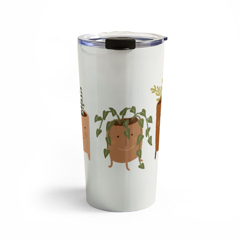 Lebrii Little Face Vases Travel Mug