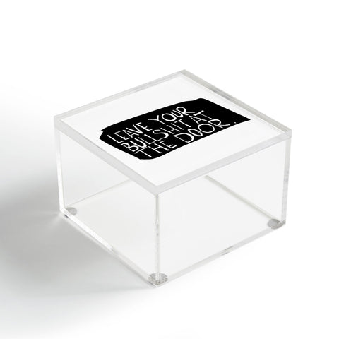 Leeana Benson Leave Your Bs Acrylic Box