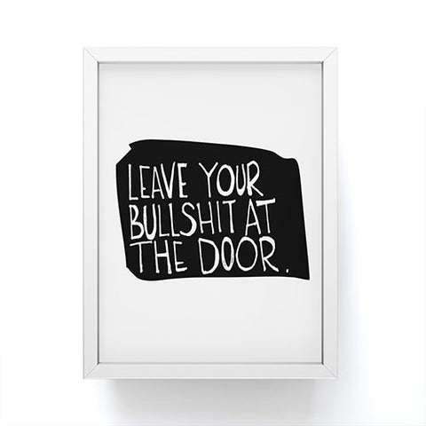 Leeana Benson Leave Your Bs Framed Mini Art Print