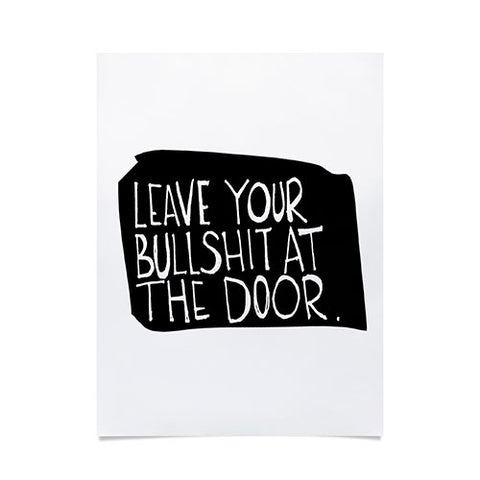 Leeana Benson Leave Your Bs Poster