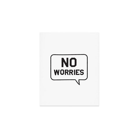 Leeana Benson No Worries Art Print