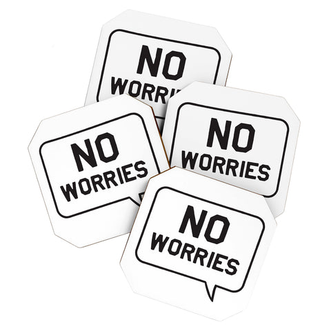 Leeana Benson No Worries Coaster Set