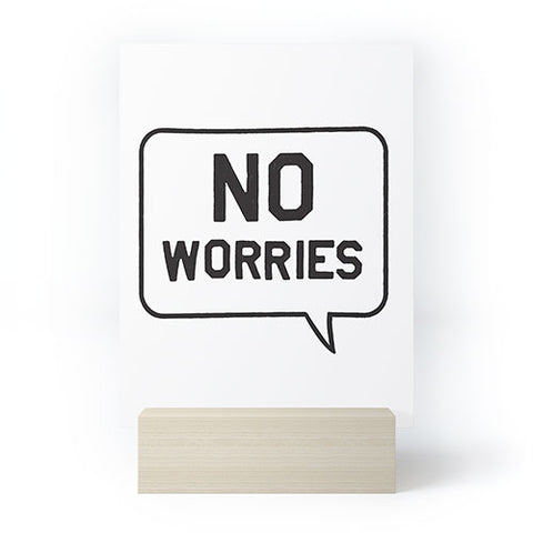 Leeana Benson No Worries Mini Art Print