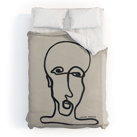 Leeana Benson Portrait 1 Duvet Cover