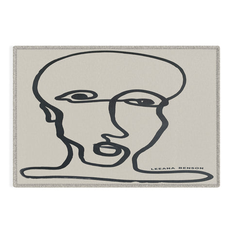 Leeana Benson Portrait 1 Outdoor Rug