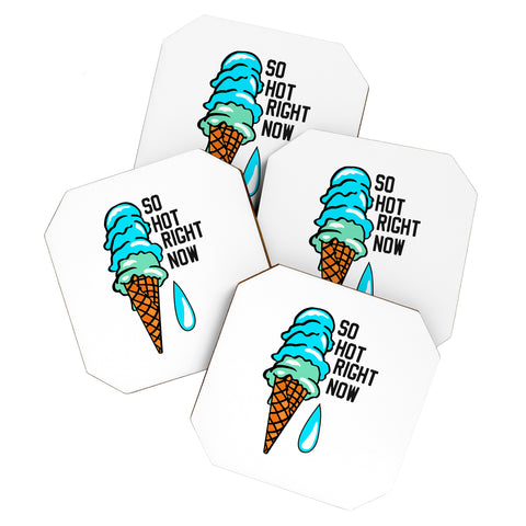 Leeana Benson So Hot rn Coaster Set