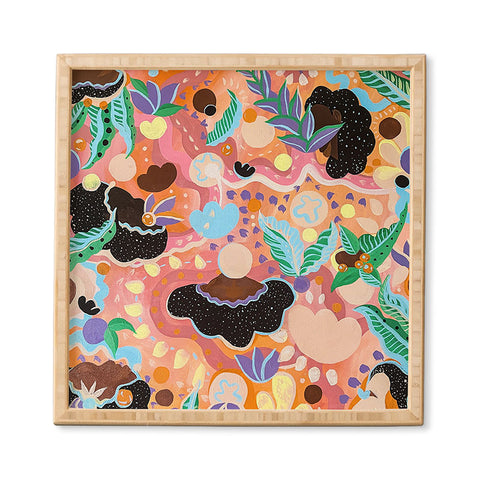 Leeya Makes Noise Loud Joy Women Framed Wall Art