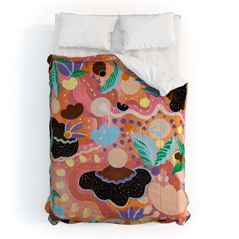 Leeya Makes Noise Loud Joy Women Comforter