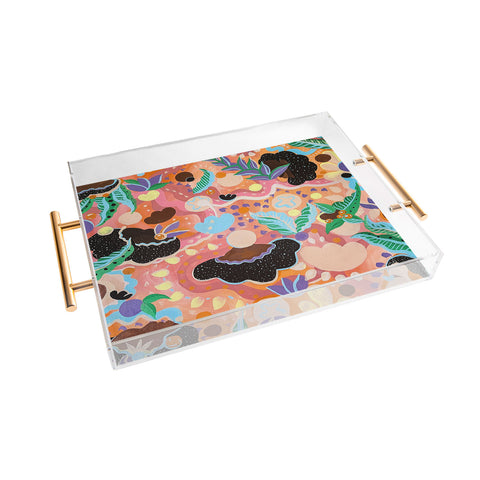 Leeya Makes Noise Loud Joy Women Acrylic Tray