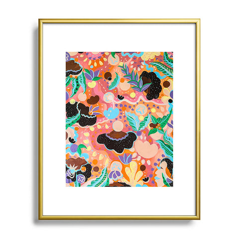 Leeya Makes Noise Loud Joy Women Metal Framed Art Print