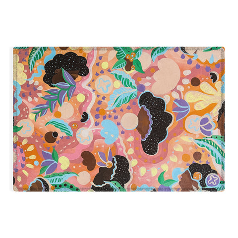 Leeya Makes Noise Loud Joy Women Outdoor Rug