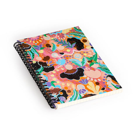 Leeya Makes Noise Loud Joy Women Spiral Notebook