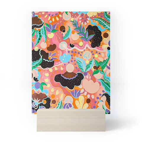 Leeya Makes Noise Loud Joy Women Mini Art Print