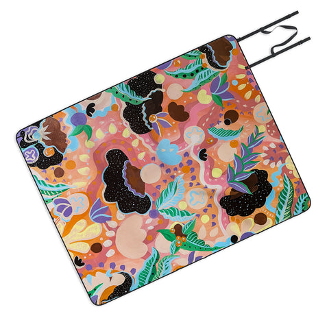 Leeya Makes Noise Loud Joy Women Picnic Blanket