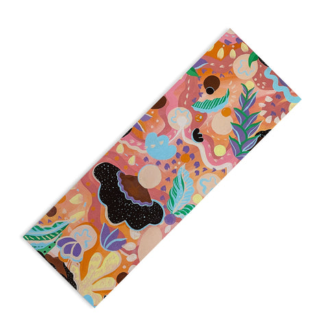 Leeya Makes Noise Loud Joy Women Yoga Mat
