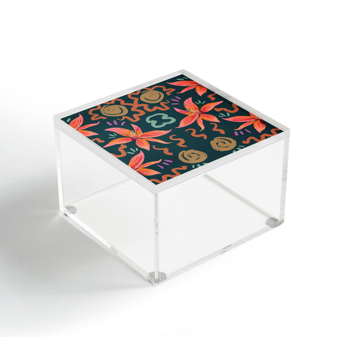 Leeya Makes Noise Passion Flower Acrylic Box