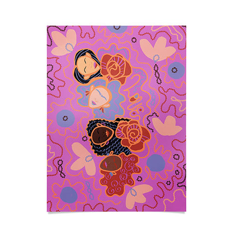 Leeya Makes Noise Pink Ladies of Love Poster