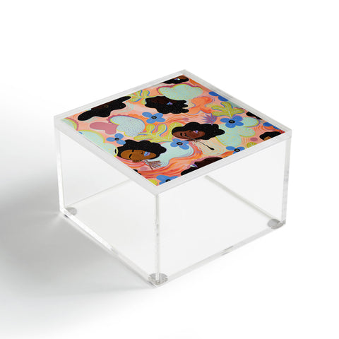 Leeya Makes Noise Pools of Us Coral Botancials Acrylic Box
