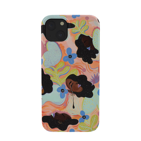 Leeya Makes Noise Pools of Us Coral Botancials Phone Case