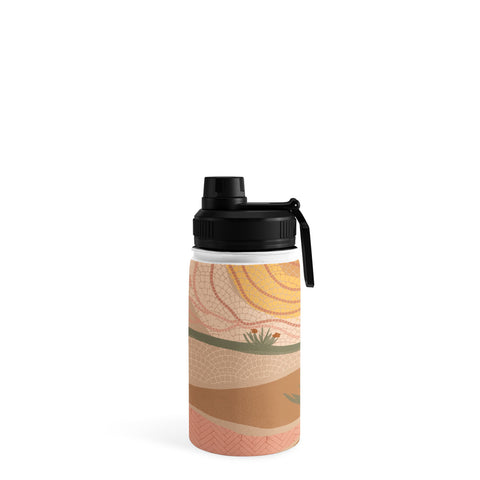 Leeya Makes Noise Rosy Sun and Hills Water Bottle