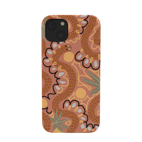 Leeya Makes Noise Snakes and Dope Flowers Phone Case