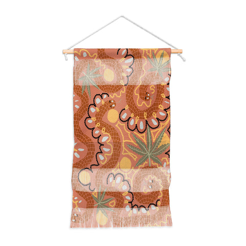 Leeya Makes Noise Snakes and Dope Flowers Wall Hanging Portrait