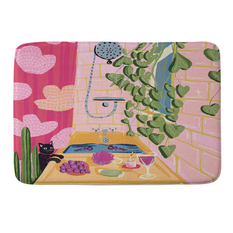 Leeya Makes Noise Soak Relax Memory Foam Bath Mat