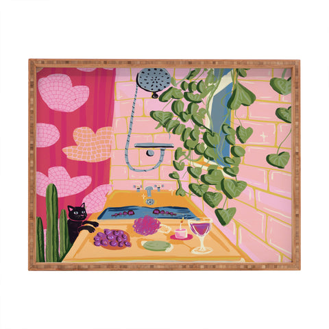 Leeya Makes Noise Soak Relax Rectangular Tray