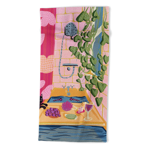 Leeya Makes Noise Soak Relax Beach Towel