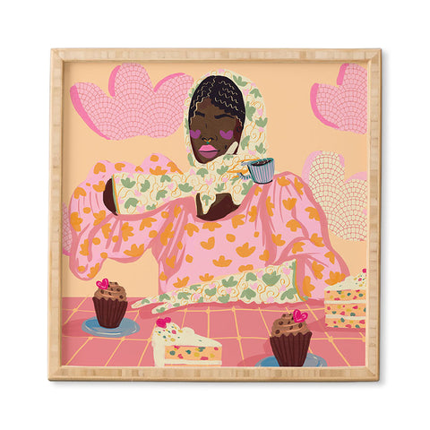 Leeya Makes Noise Sweet and Elegant Framed Wall Art