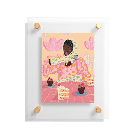 Leeya Makes Noise Sweet and Elegant Floating Acrylic Print