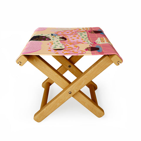 Leeya Makes Noise Sweet and Elegant Folding Stool