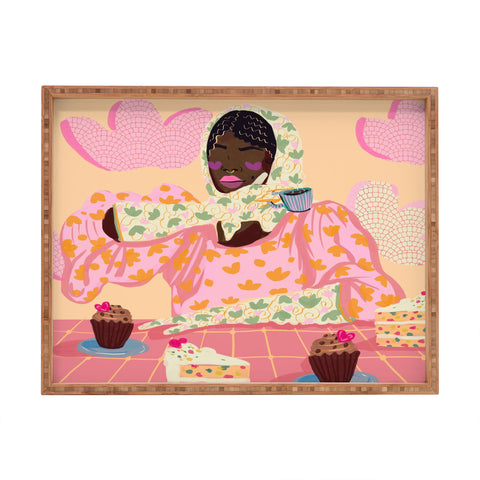 Leeya Makes Noise Sweet and Elegant Rectangular Tray