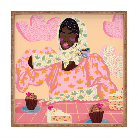 Leeya Makes Noise Sweet and Elegant Square Tray