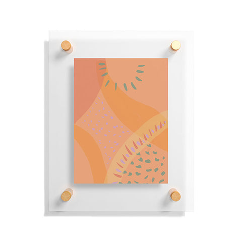 Leeya Makes Noise Tuscan Sunrise Floating Acrylic Print