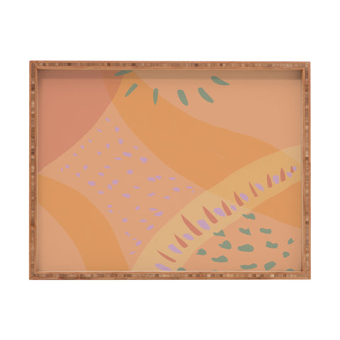 Leeya Makes Noise Tuscan Sunrise Rectangular Tray