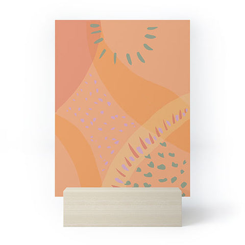 Leeya Makes Noise Tuscan Sunrise Mini Art Print